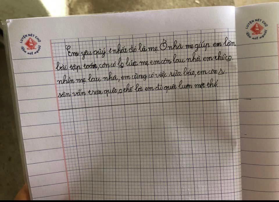 Bài văn tả mẹ chân thật đến từng milimet của học sinh lớp 2-3