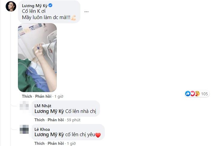 Á hậu chuyển giới Lương Mỹ Kỳ khóc nức nở trên giường bệnh-2