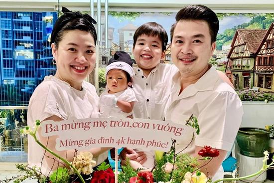 Lê Khánh sinh con thứ 2, công khai luôn dung mạo