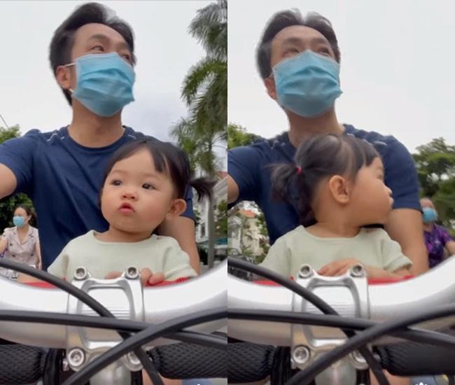 Cường Đô La mạo hiểm để con đứng một mình trên nắp capo-5