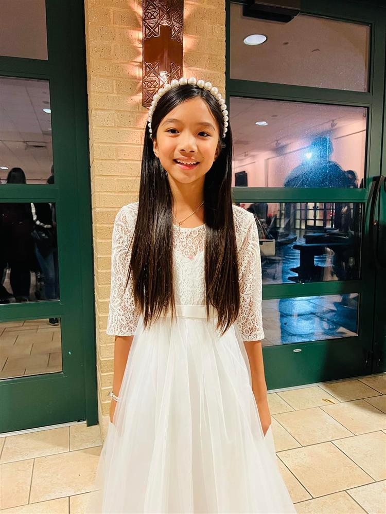 Con gái Hồng Ngọc 9 tuổi trổ mã xinh đẹp như thiếu nữ-8