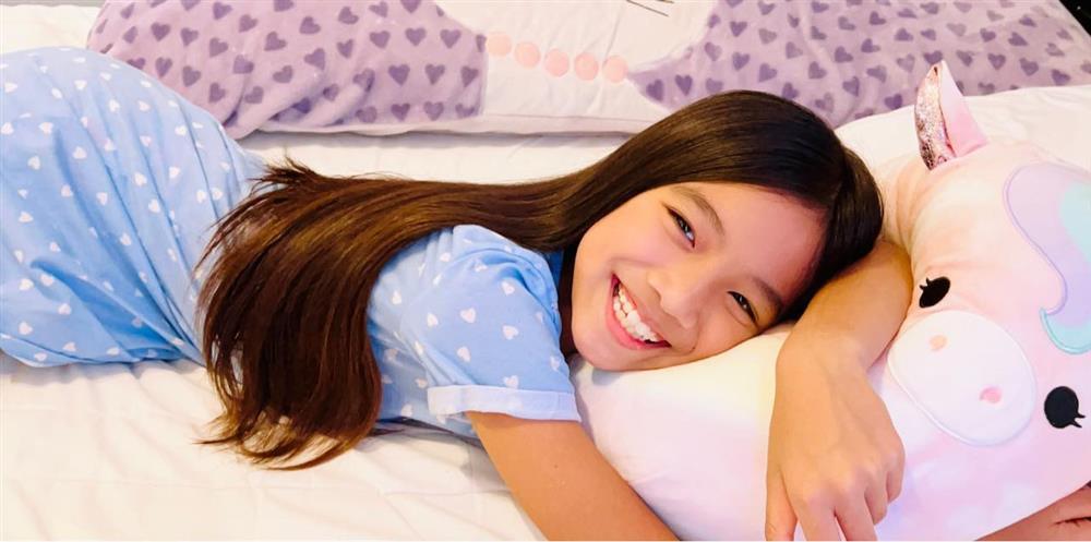 Con gái Hồng Ngọc 9 tuổi trổ mã xinh đẹp như thiếu nữ-2