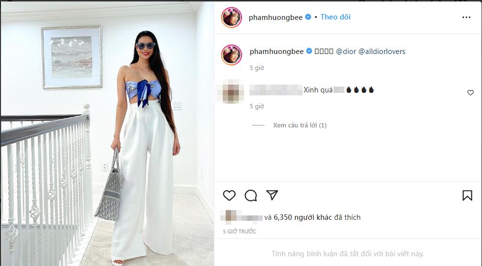 Diện áo bó chẽn, Phạm Hương lộ nguyên hình mỡ nách kém nuột-1