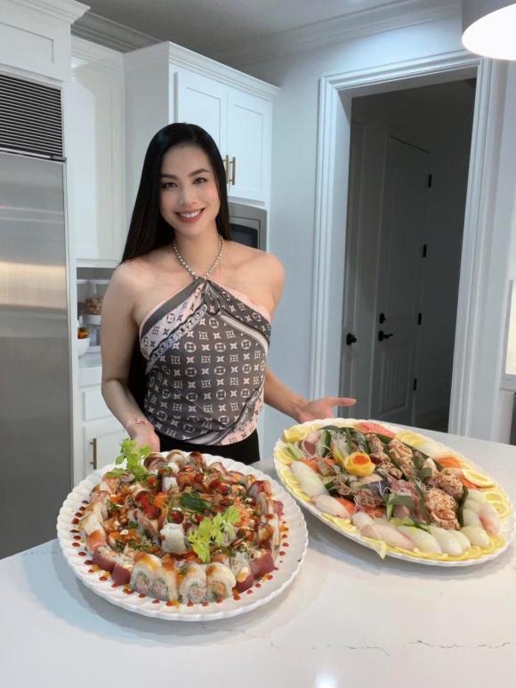 Diện áo bó chẽn, Phạm Hương lộ nguyên hình mỡ nách kém nuột-3