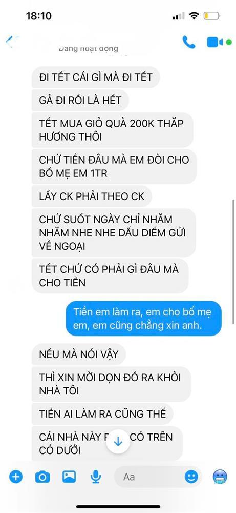 Chồng cấm biếu quà Tết nhà ngoại quá 200k: 27 tuổi vẫn dại!-1