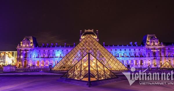 Loạt công trình nổi tiếng ở Paris đồng loạt chuyển màu khác lạ-5