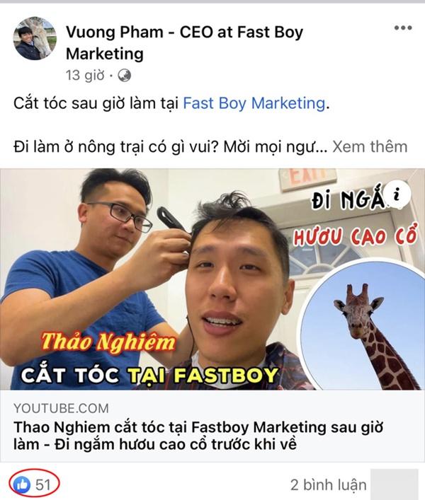 Từ ngày Khoa Pug mất tích, triệu phú Vương Phạm cũng đánh mất điều này-2