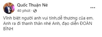 Sao Việt tiếc thương đạo diễn qua đời tuổi 46 vì tai nạn giao thông-1
