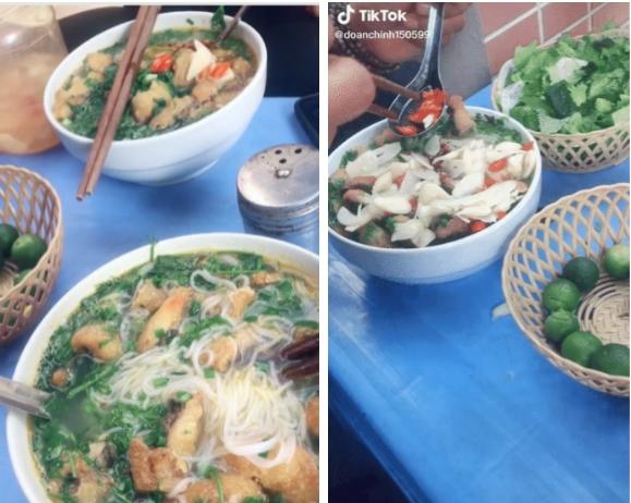 Chàng trai bị chê kém duyên khi ăn bún hành động không giống ai!-1