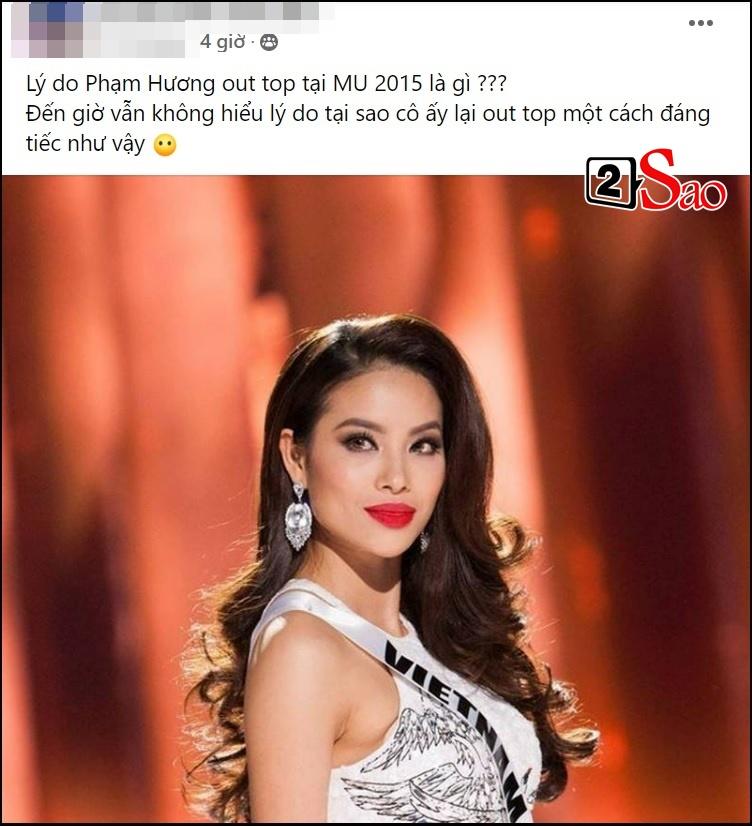 Vì sao Phạm Hương không vào nổi top 15 Miss Universe?-2
