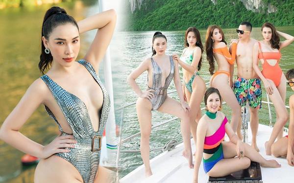 Quỳnh Thư - Ngọc Trinh: Đường tình giống nhau, body ngang ngửa-7