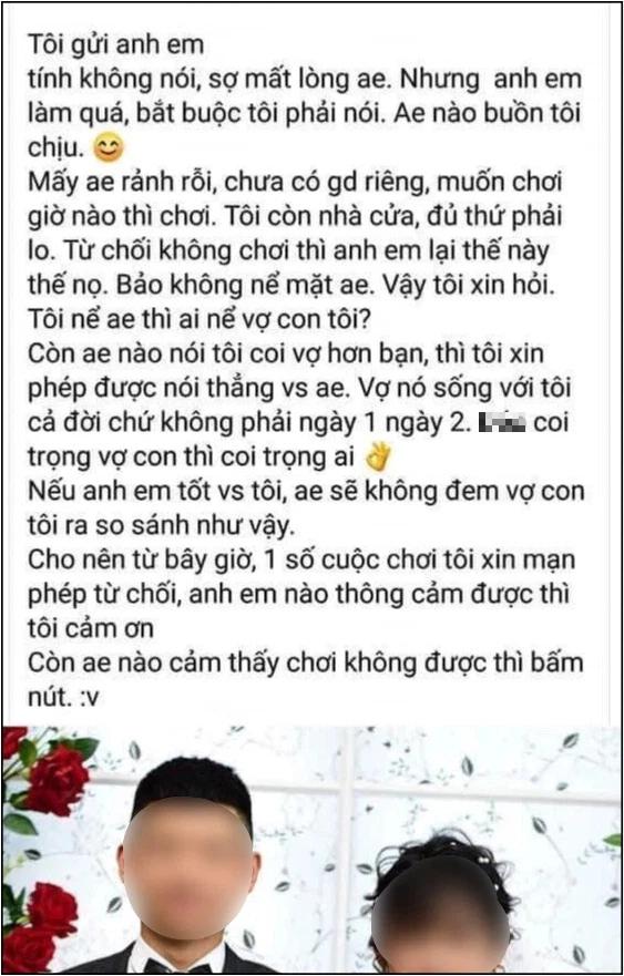 Chồng dám gạt phăng hội chiến hữu: Tôi nể anh em, ai nể nhà tôi-1