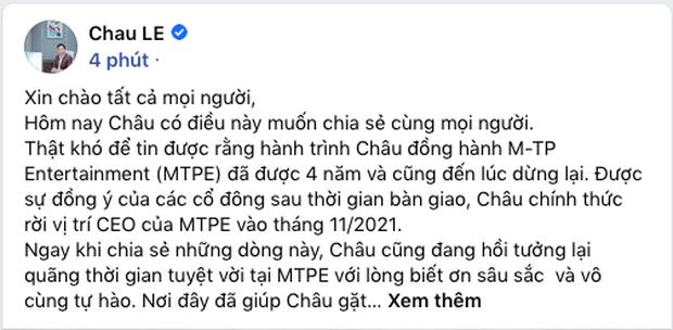 NÓNG: Át chủ bài CEO cũng khăn gói rời xa Sơn Tùng M-TP-4
