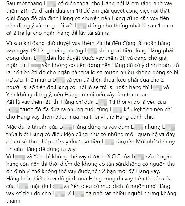 HOT: Trà Ngọc Hằng tố Oanh Yến vu khống quỵt tiền, chơi ngải-7