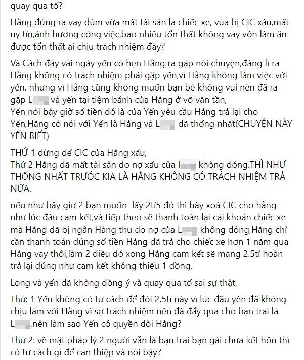 HOT: Trà Ngọc Hằng tố Oanh Yến vu khống quỵt tiền, chơi ngải-9