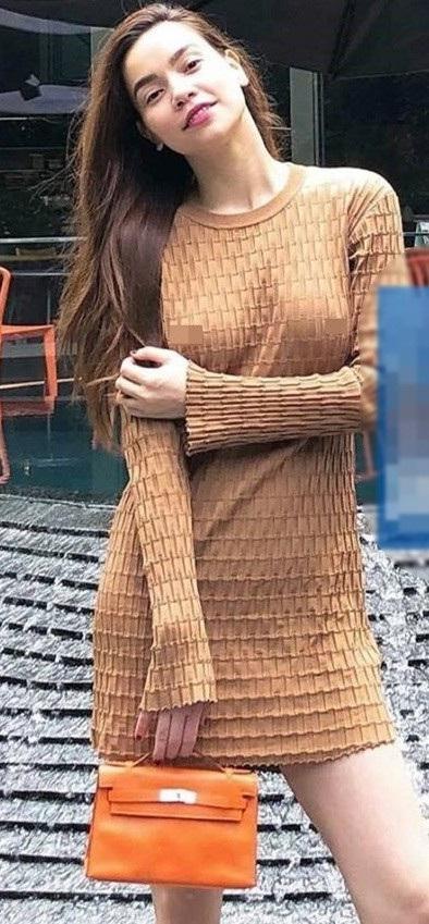 Hà Hồ lại bất cẩn lộ hàng vì dáng ngồi chiếu tướng-11