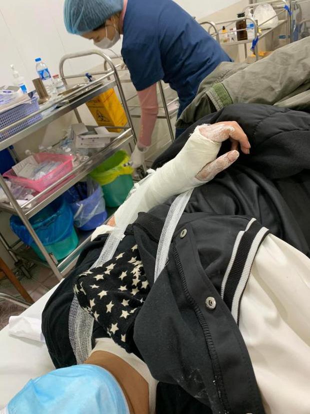 Nghệ sĩ Thu Quế truy tìm người lái xe khiến con trai gãy xương-3