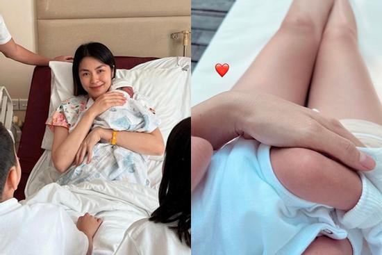 Tăng Thanh Hà hiếm hoi khoe con thứ 3