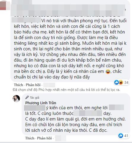 Phương Linh bị gắn mác ích kỷ vì không thích sinh con-3