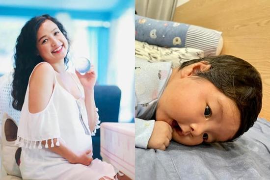 Lê Bê La lần đầu công khai dung mạo con gái sơ sinh