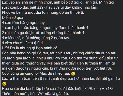 Bóc phốt lẩu đắt mà toàn rau, nào ngờ cô gái bị mắng dốt quá chứ gì-1