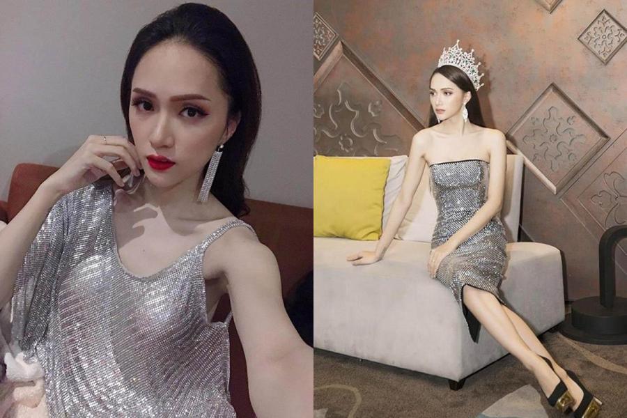 Hoa hậu Việt ngồi tinh tế với đầm xẻ tà, riêng Tiểu Vy hớ hênh lộ hàng-3