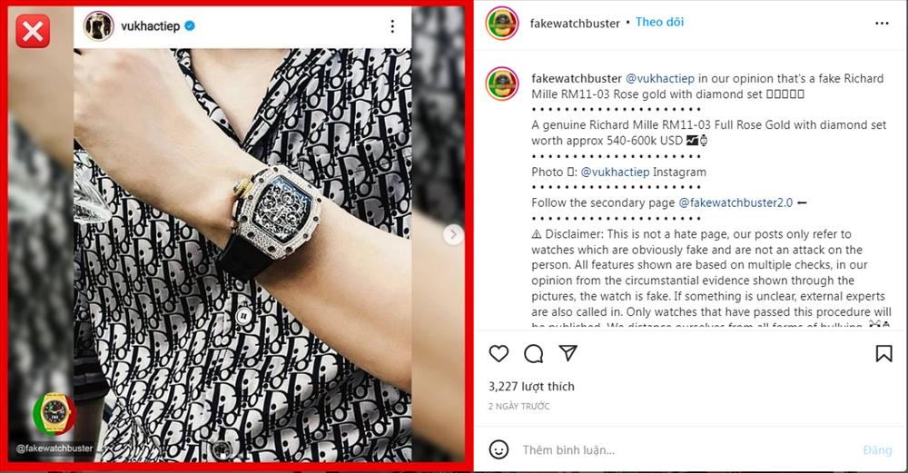 Vũ Khắc Tiệp bị trang nước ngoài chỉ thẳng mặt dùng hàng fake-1