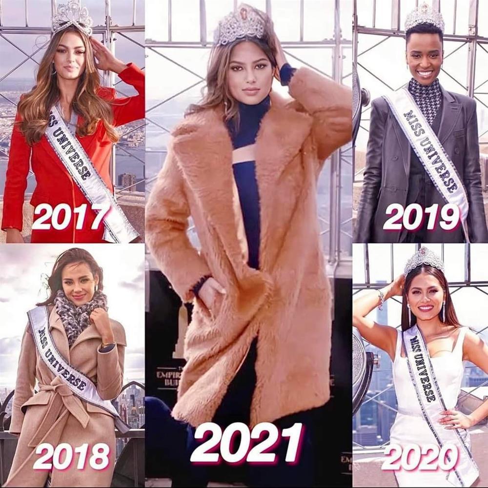 Miss Universe 2021 gây thất vọng vì mặt nọng và style sợ chết rét-2