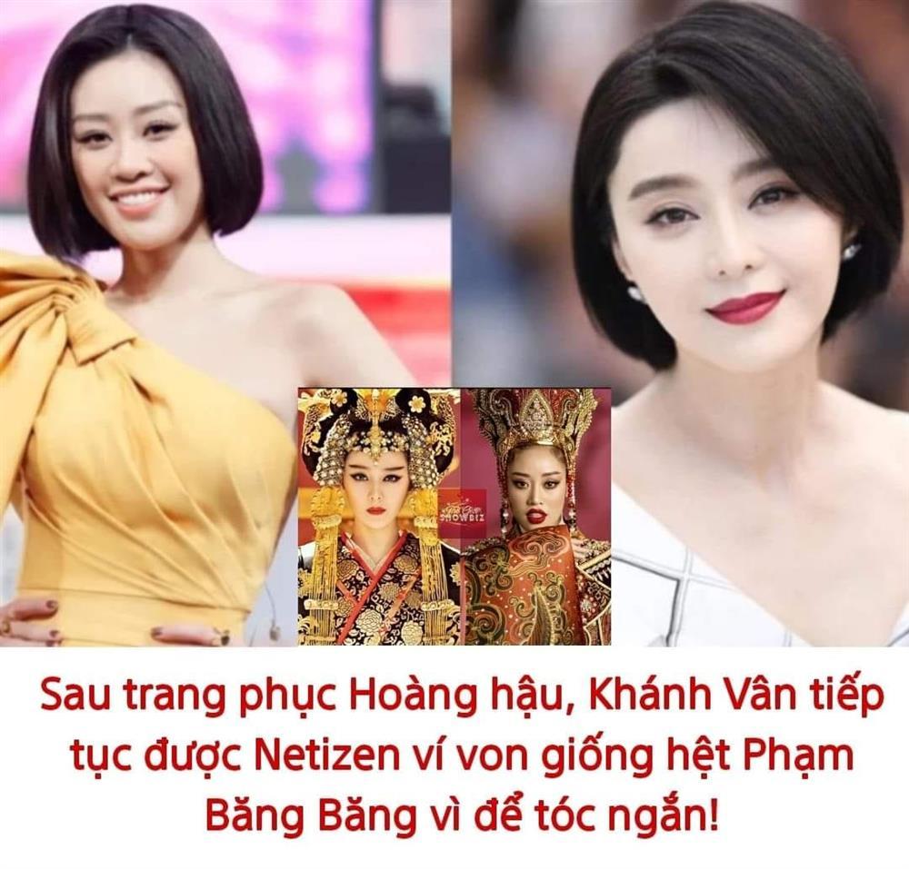 Khánh Vân giống Phạm Băng Băng: Dân mạng nói không có cửa-2