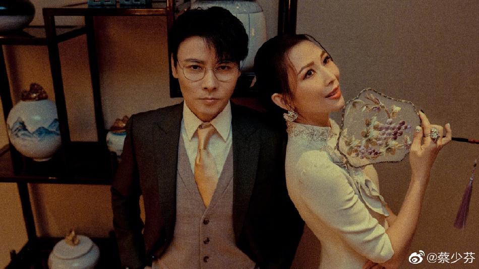 Trương Tấn - Thái Thiếu Phân kỷ niệm 14 năm bên nhau-6