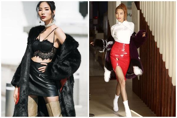 Quẩy chân váy da như Diệp Lâm Anh để giật sạch spotlight Tết này-10