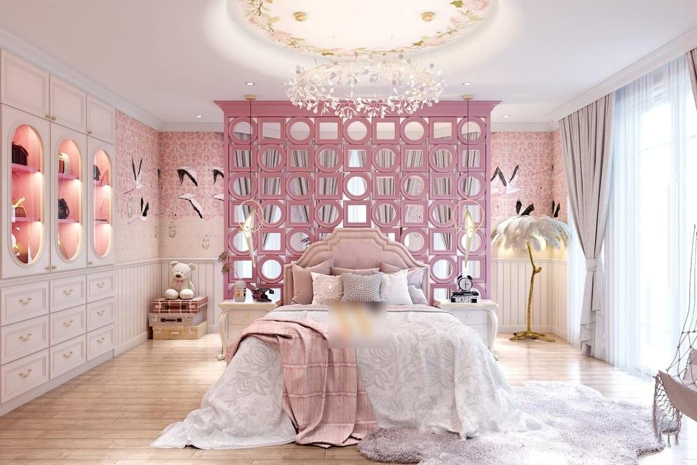 Cận phòng ngủ xịn như khách sạn của 3 con gái Đoàn Di Băng-3