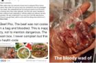 Khách Tây chê phở Việt 'tởm' khi thấy thịt bò chưa được nấu chín