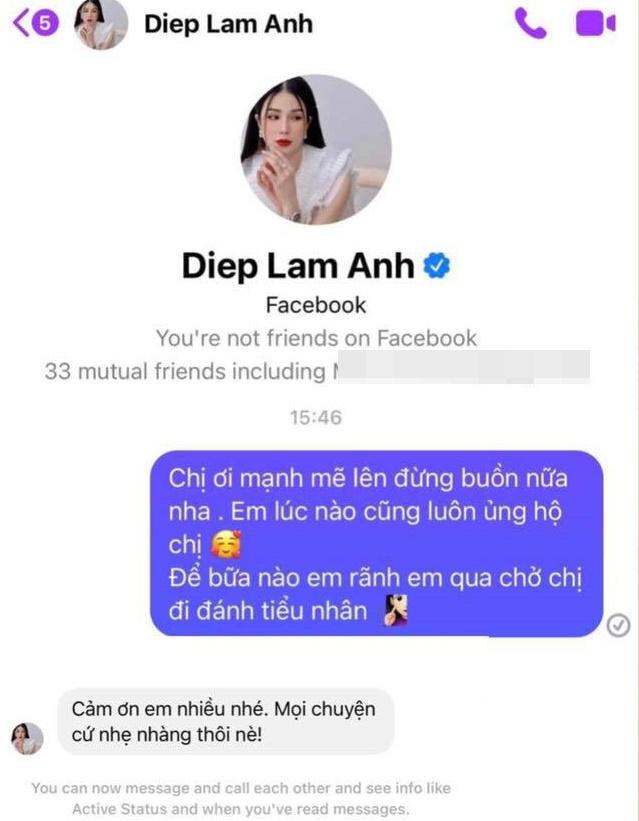 Được rủ đi đánh tiểu nhân, Diệp Lâm Anh cho thấy vị thế kèo trên-1