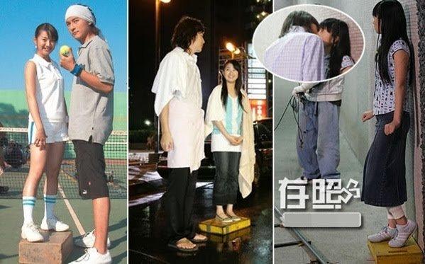 Muôn cách hack chiều cao của sao Hoa ngữ trên phim-10