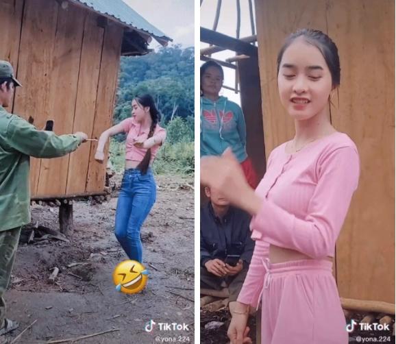 Sơn nữ Ba Na 17 tuổi mặc áo hở rốn, nhảy gợi cảm trước mặt phụ huynh-3