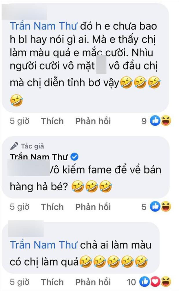 Nam Thư đáp trả về việc nịnh Hoài Linh, nói rõ clip lên tặng hoa đi-3