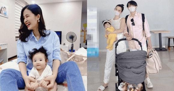 Phạm Hương trưng dụng túi hiệu gần trăm triệu làm túi bỉm sữa-3