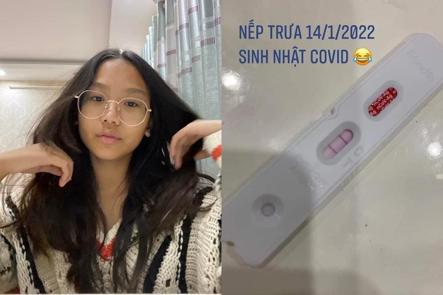 Mở đầu tin sao Việt là chia sẻ của Thái Thùy Linh. Theo nữ ca sĩ, con gái cô - bé Nếp - có kết quả dương tính Covid-19 vào trưa 14/1, đúng ngày sinh nhật ái nữ.