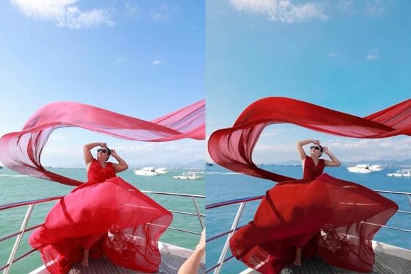 Ngã ngửa nhan sắc thật nam thanh, nữ tú trên du thuyền-2