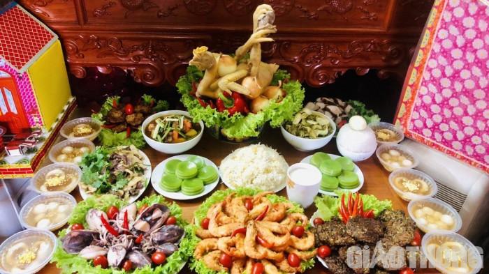 Trang trí lễ cúng Rằm tháng Chạp cầu kỳ, đẹp nhất năm 2022-1