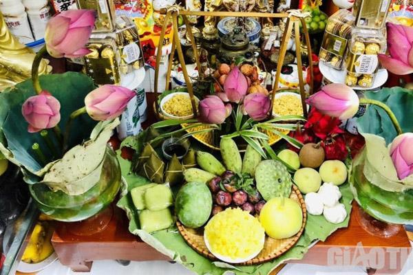 Mâm cỗ cúng ông Công, ông Táo đơn giản, đầy đủ nhất 2022-5