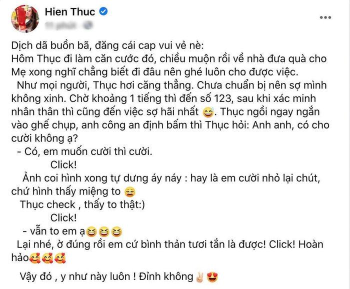 Khoe ảnh căn cước cực phẩm, Á hậu Trà My hé lộ tips ăn hình 100%-7