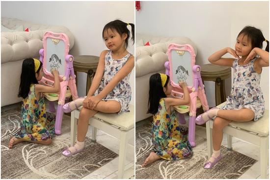 Chồng Phan Như Thảo đăng ảnh ái nữ tạo dáng chuẩn 'con nhà nòi'