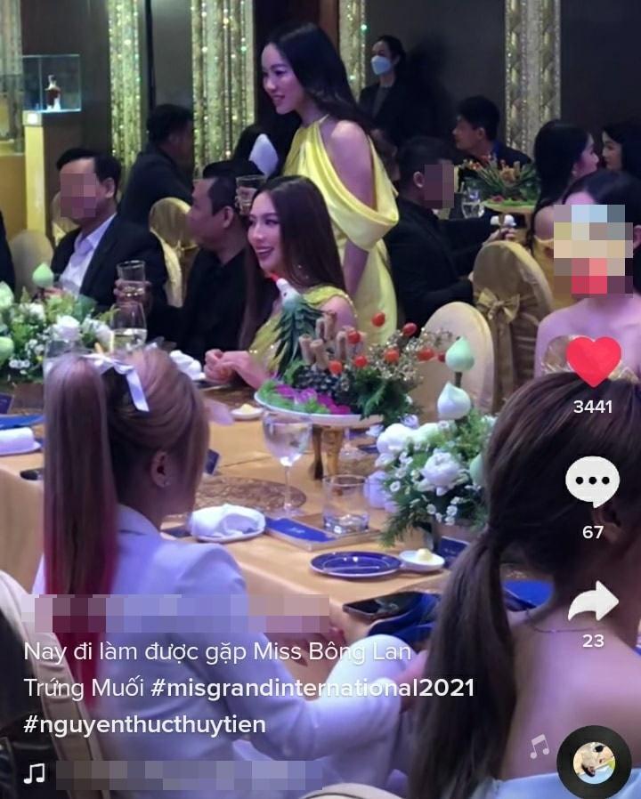 Xôn xao hoa hậu Thùy Tiên ngồi sát chồng cũ Lệ Quyên-2