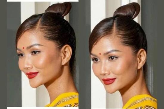 Với gương mặt này, không lạ H'Hen Niê vướng nghi vấn dao kéo