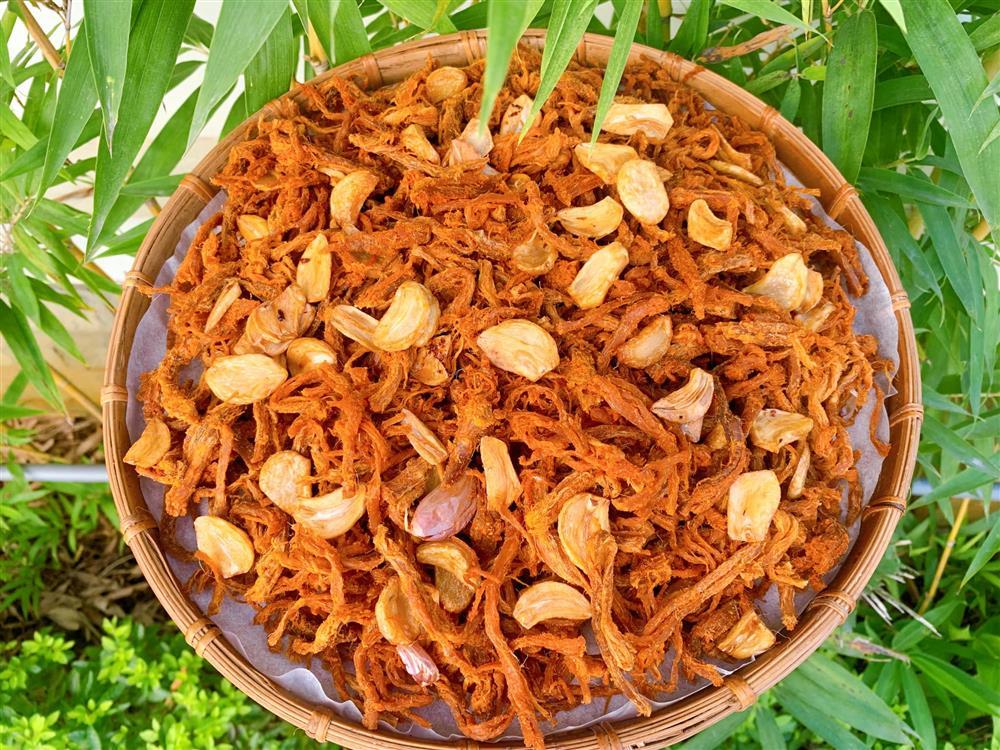 Làm khô heo cháy tỏi cực ngon, ai cũng nháo nhào hỏi mua ăn Tết-2