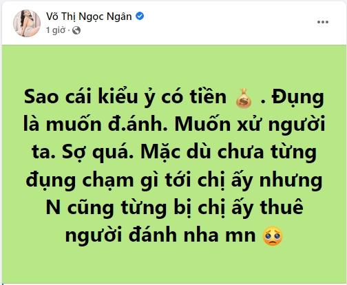 Ngân 98 lấp lửng bị Trang Nemo thuê người đánh?-2