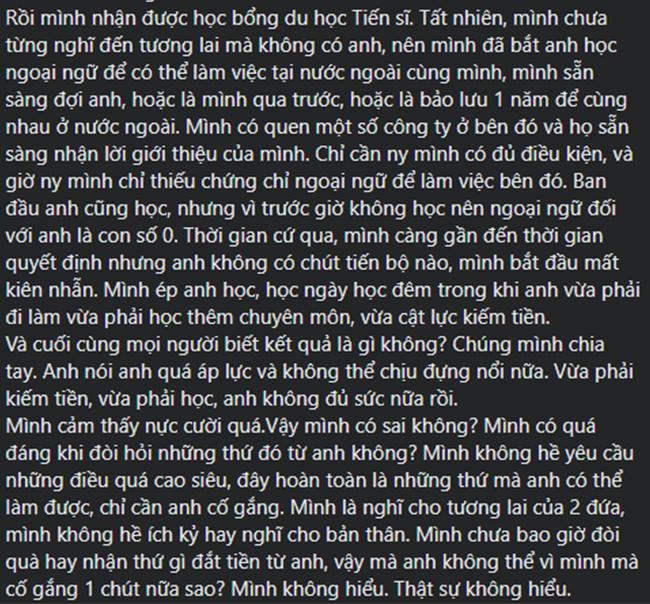 Cô gái trách người yêu kém cỏi, dân mạng ném đá vì đòi hỏi quá đáng-2