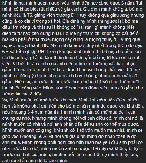 Cô gái trách người yêu kém cỏi, dân mạng ném đá vì đòi hỏi quá đáng-1